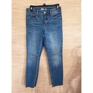 Old Navy Power Slim Straight High Rise Secret slim pockets size 2